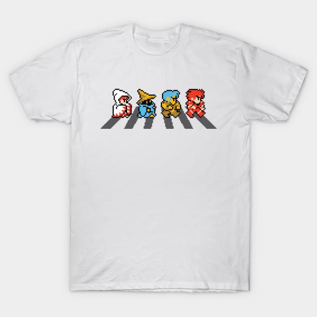 Warriors Of Light Crossing T-Shirt by inotyler